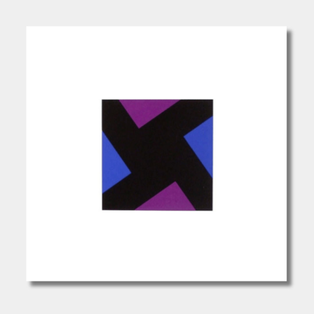 Vera MOLNAR, En oblique A, 2009