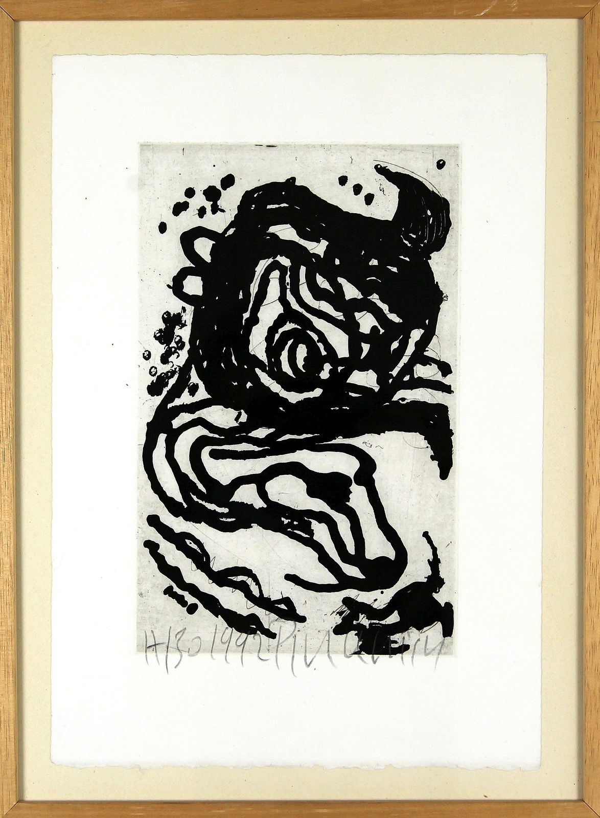 Jean-Pierre PINCEMIN, Sans titre (réf : 183), 1992