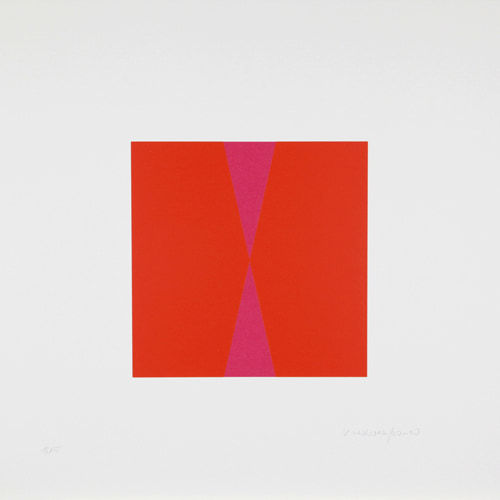 Vera MOLNAR, Fond-forme A, EA I / VII, 2010