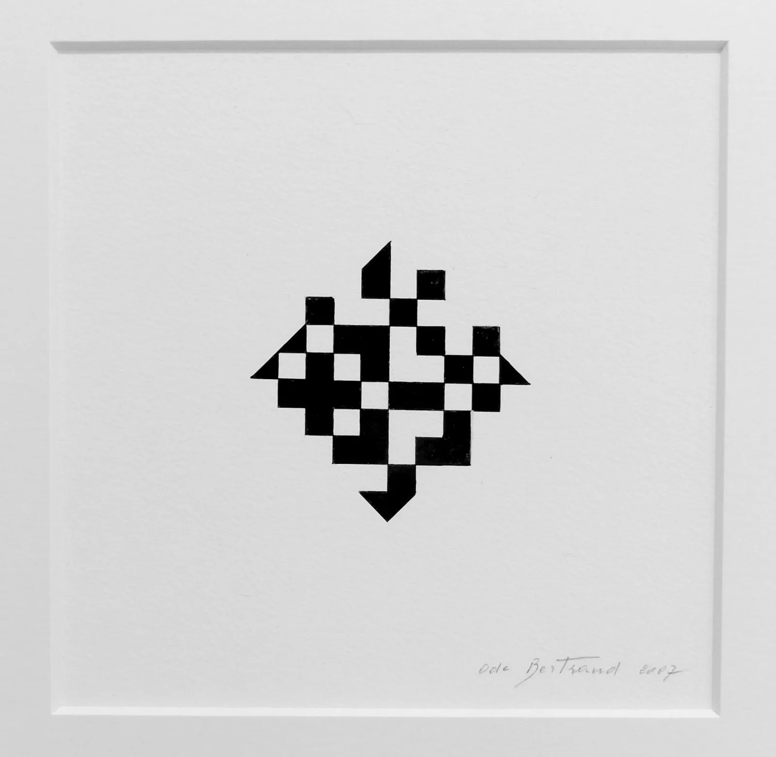 Ode BERTRAND, Miniature - Sur la pointe 1, 2007