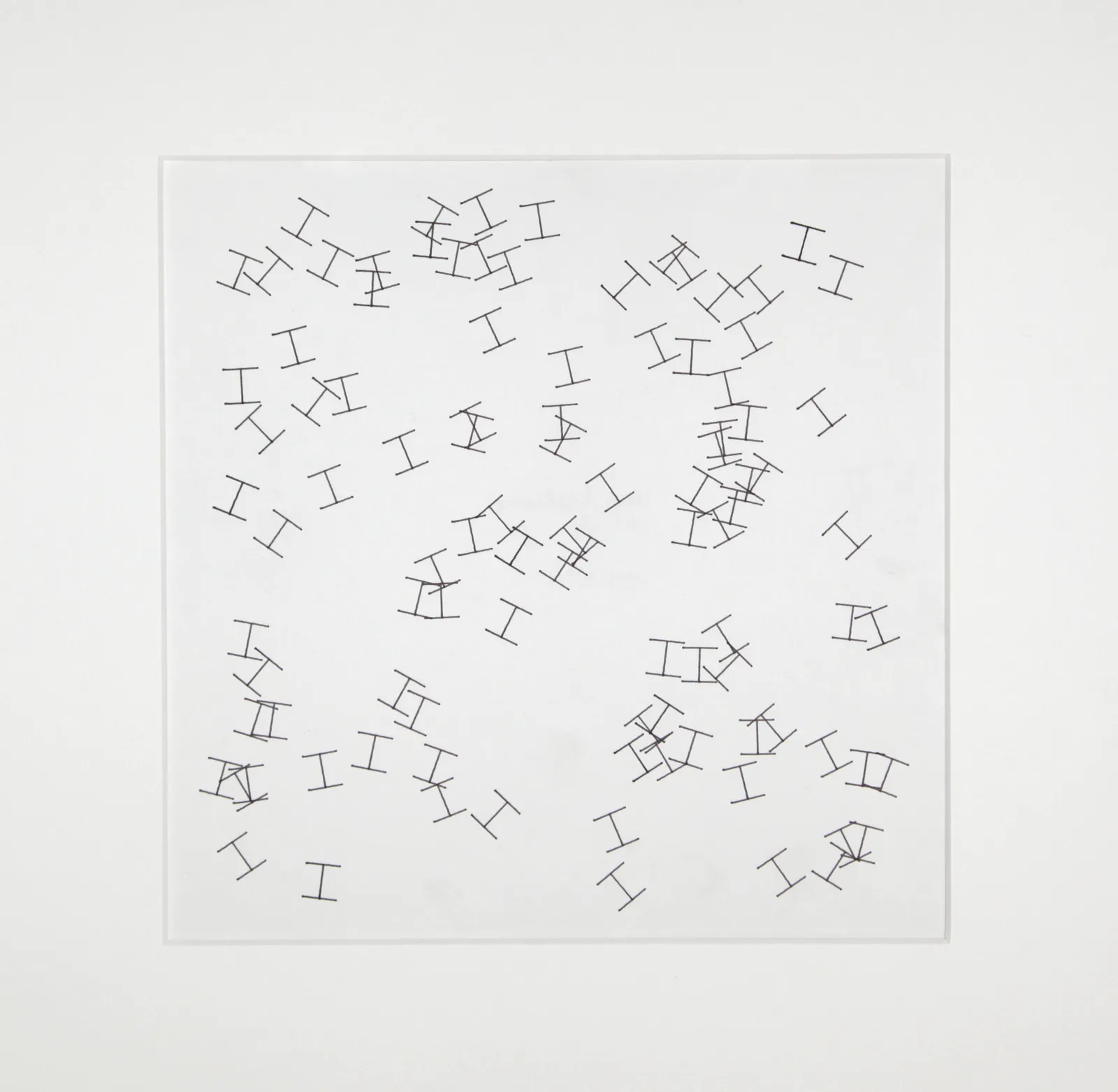 Vera MOLNAR, 100 i, 500 i & 1000 i, 1979