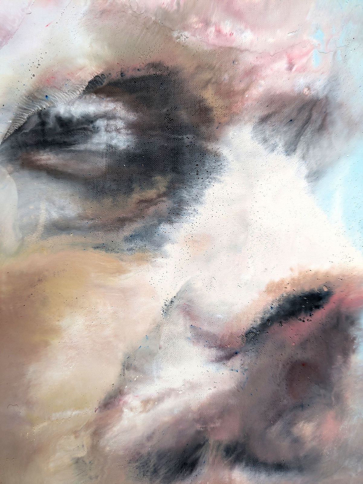 Philippe COGNÉE, Autoportrait de profil, 2025