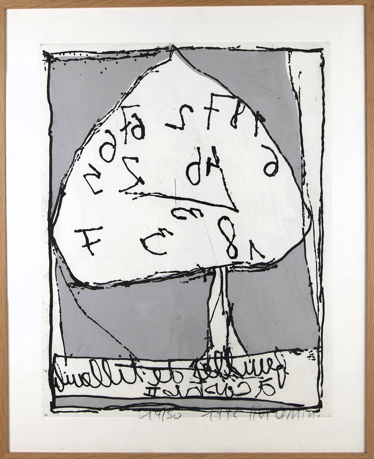 Jean-Pierre PINCEMIN, Sans titre (réf : 185), 1992