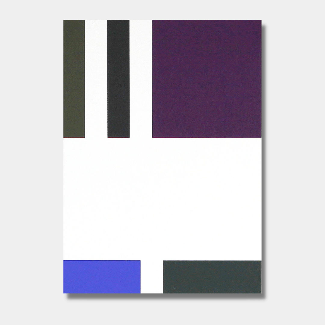 Aurelie NEMOURS, Partage au violet , 1998