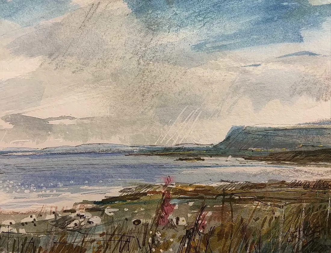 Sarah Carrington, Foxgloves, Isle of Mull