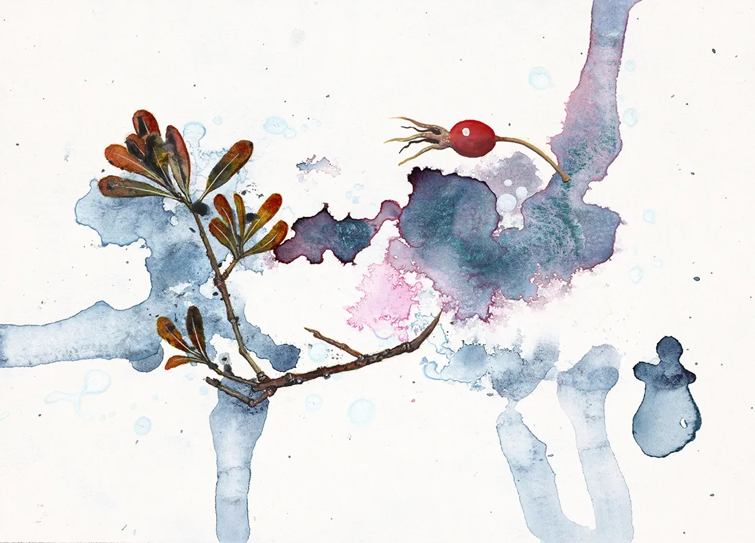 Dee McLean, Snow Melt No.13 (107)