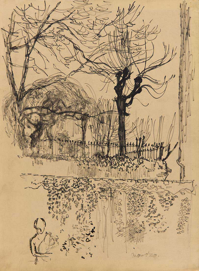 Alberto Morrocco OBE (1917-1998), The Garden