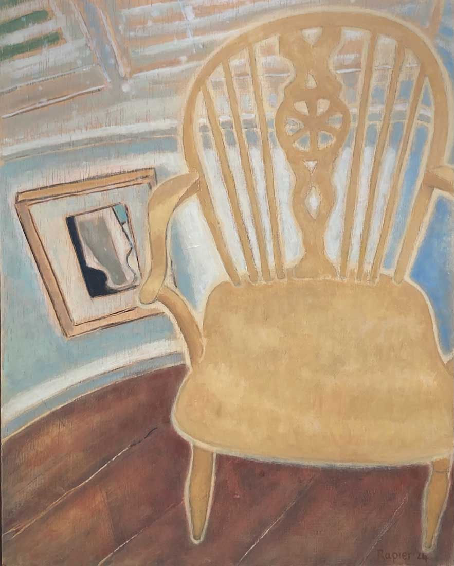 Audrey Rapier, The Chair Next to the Window