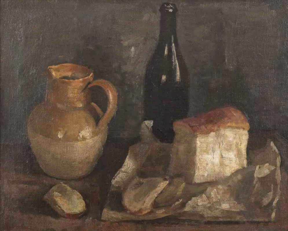 Alberto Morrocco OBE (1917-1998), Still Life with Sliced Loaf , c.1937