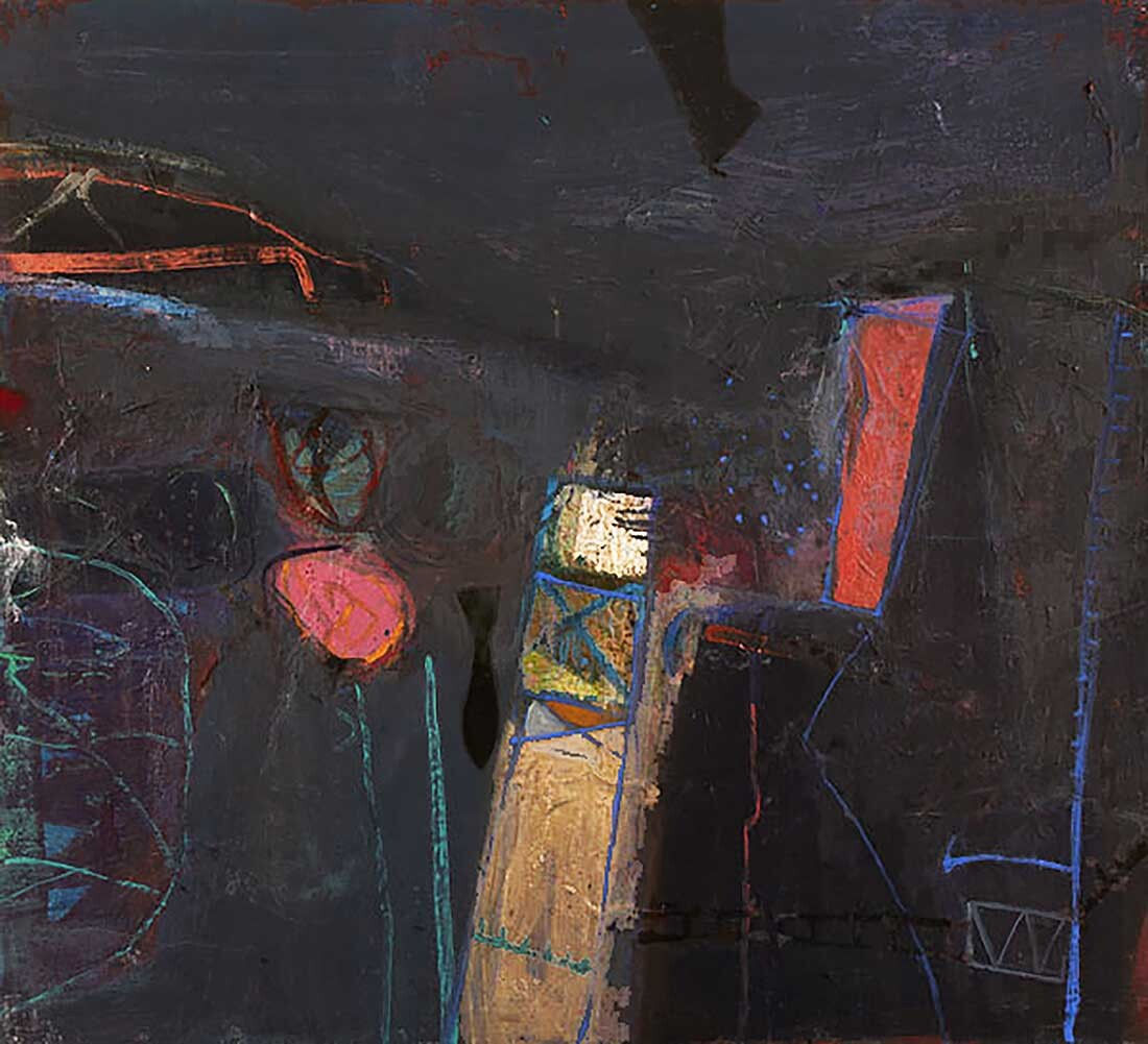 Barbara Rae DBE CBE RA, Lammermuir Farm , 1999