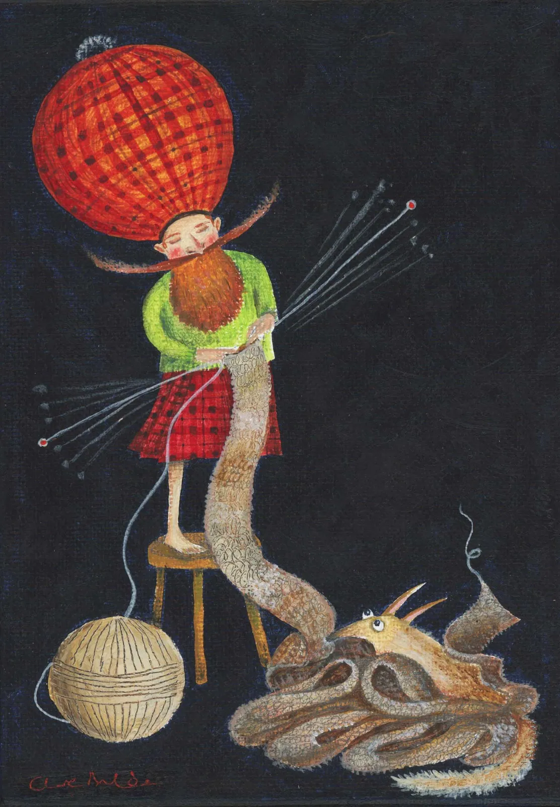 Clare Mackie, Spring Fleece (117)