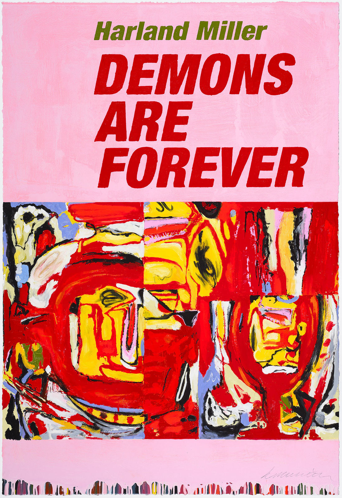Harland Miller, Demons Are Forever, 2024