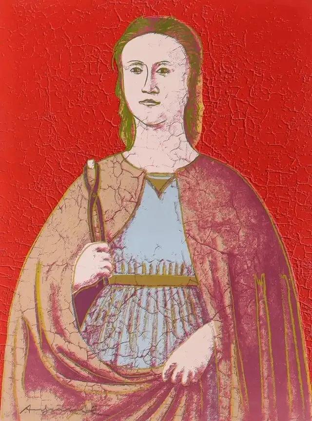 Andy Warhol, Saint Apollonia (FS II.330), 1984