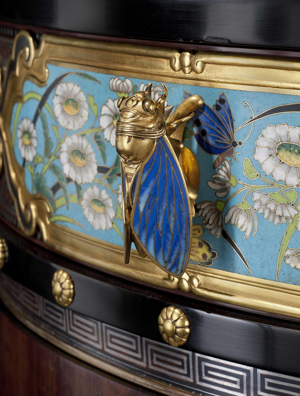 Emile Reiber, Encoignure cabinet-on-stand, 1874 (designed) - 1874-1878 (made)