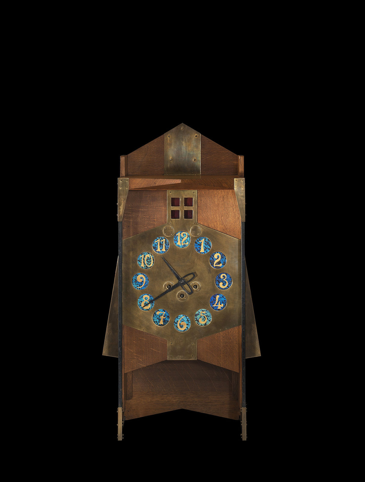 Gustave Serrurier-Bovy, Mantel clock, 1905-1907