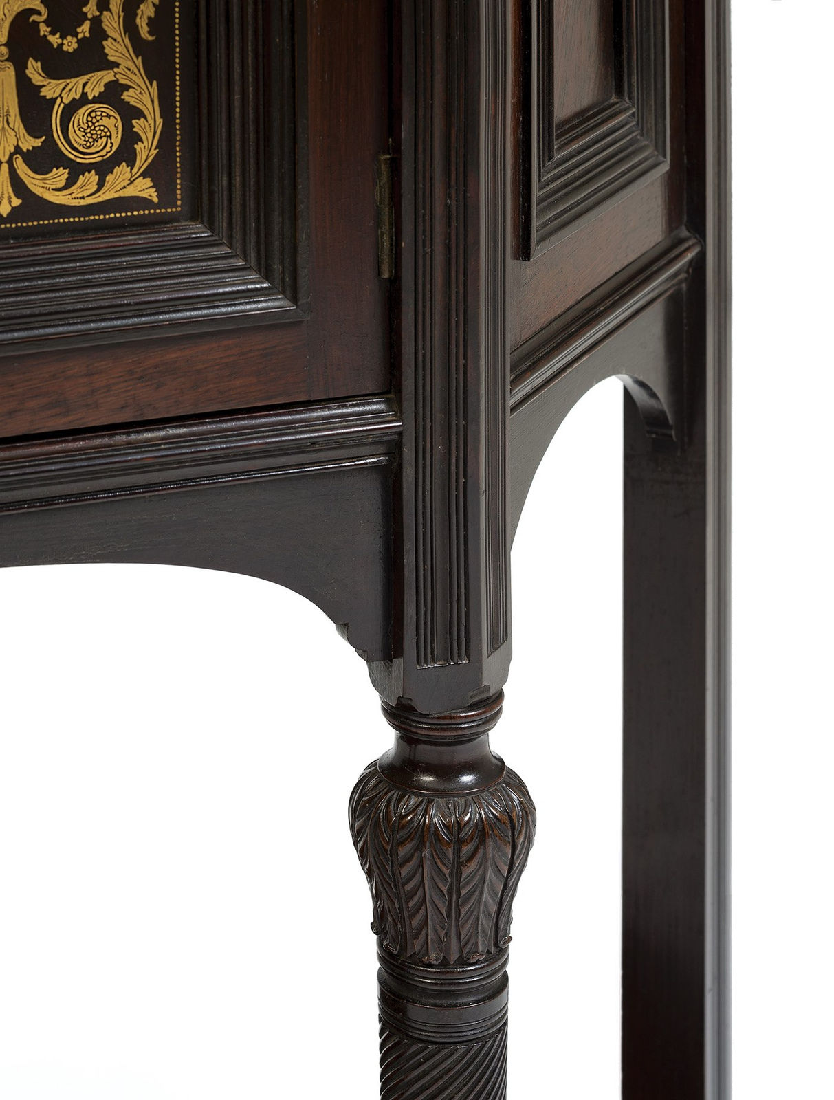 Edward William Godwin, Corner cabinet, 1873-1874