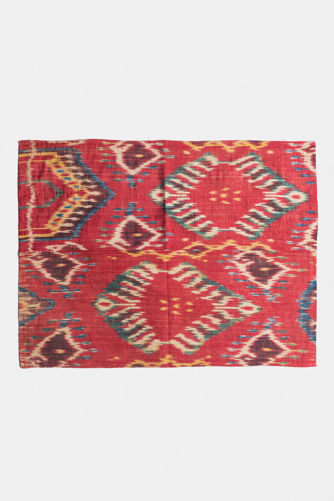 Early 19th Century Ukzbekistan Ikat Fragment