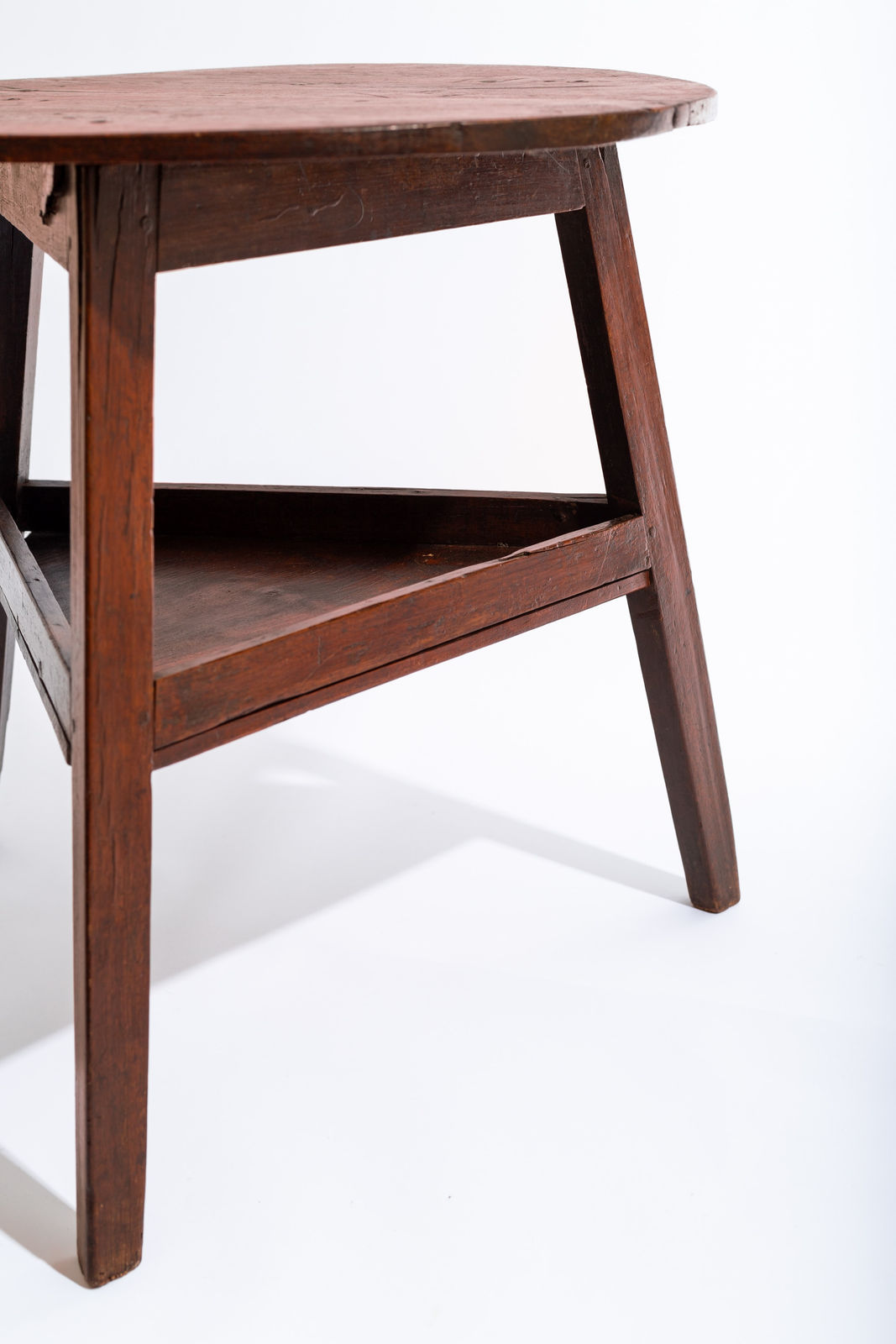 19th Century Welsh Oak Cricket Table