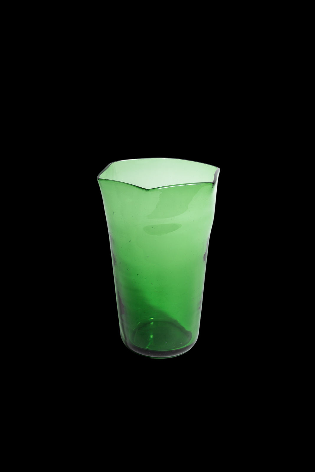 1950s Empoli Glass Vase