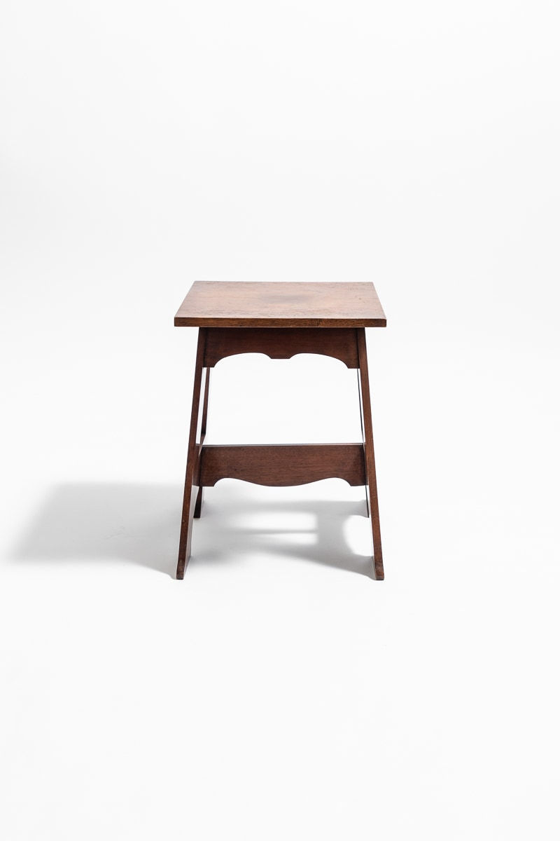 Arts & Crafts Walnut Side Table