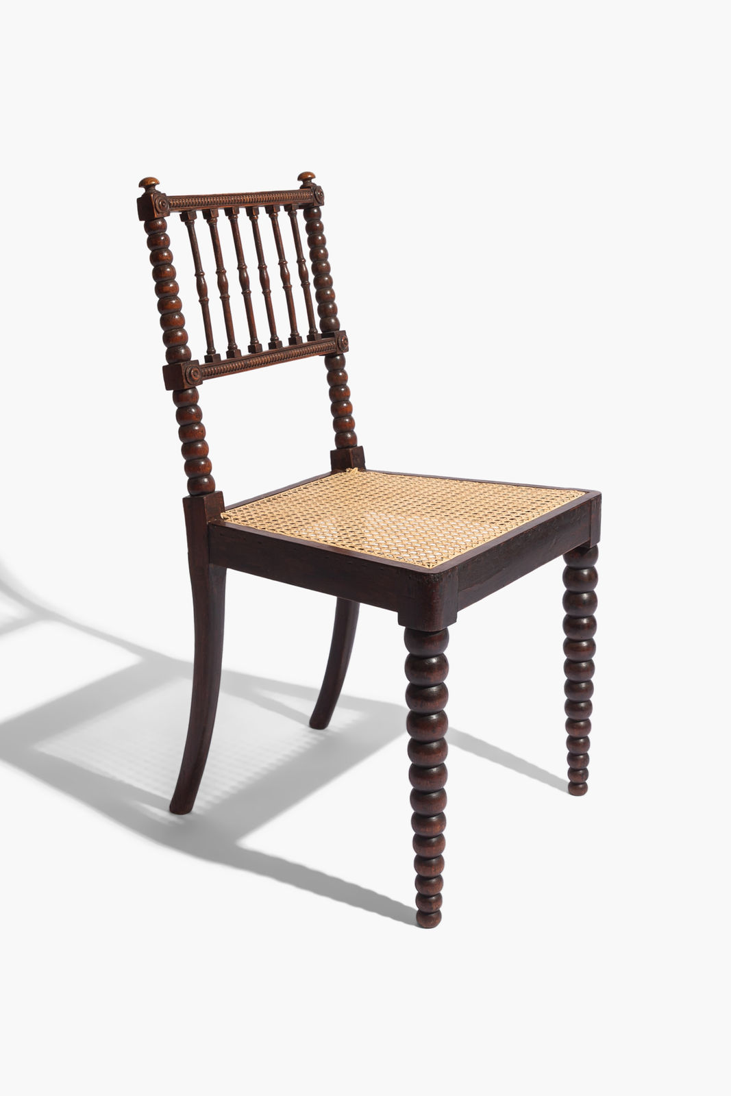 Bobbin Turned Side Chair by E.W. Godwin, Circa 1870