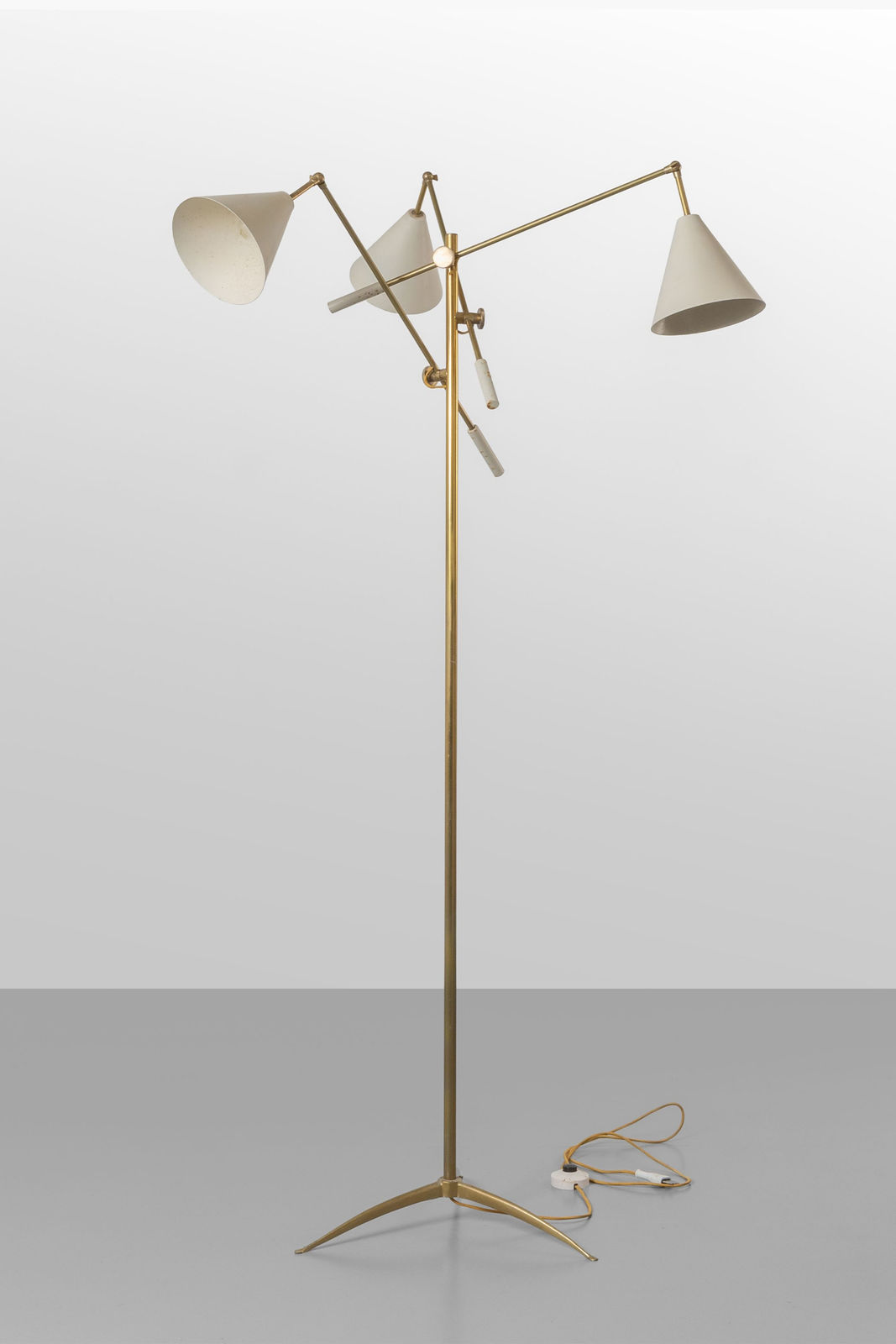 1950s Italian 'Triennale' Floor Lamp