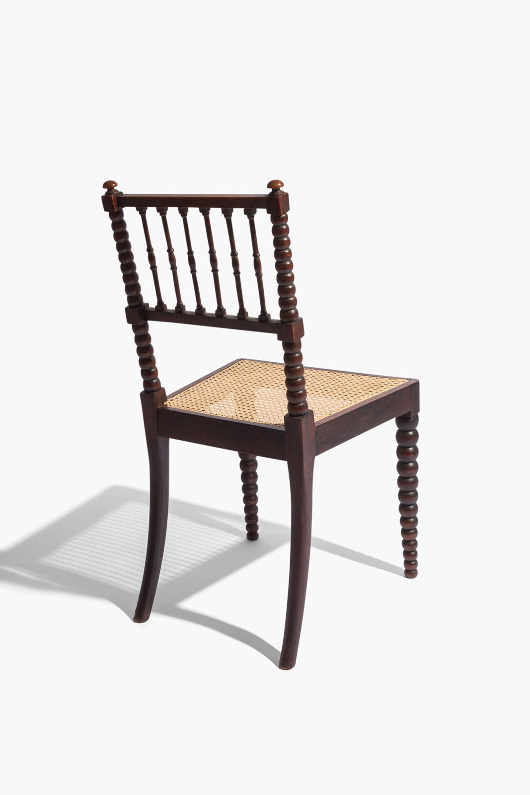 Bobbin Turned Side Chair by E.W. Godwin, Circa 1870