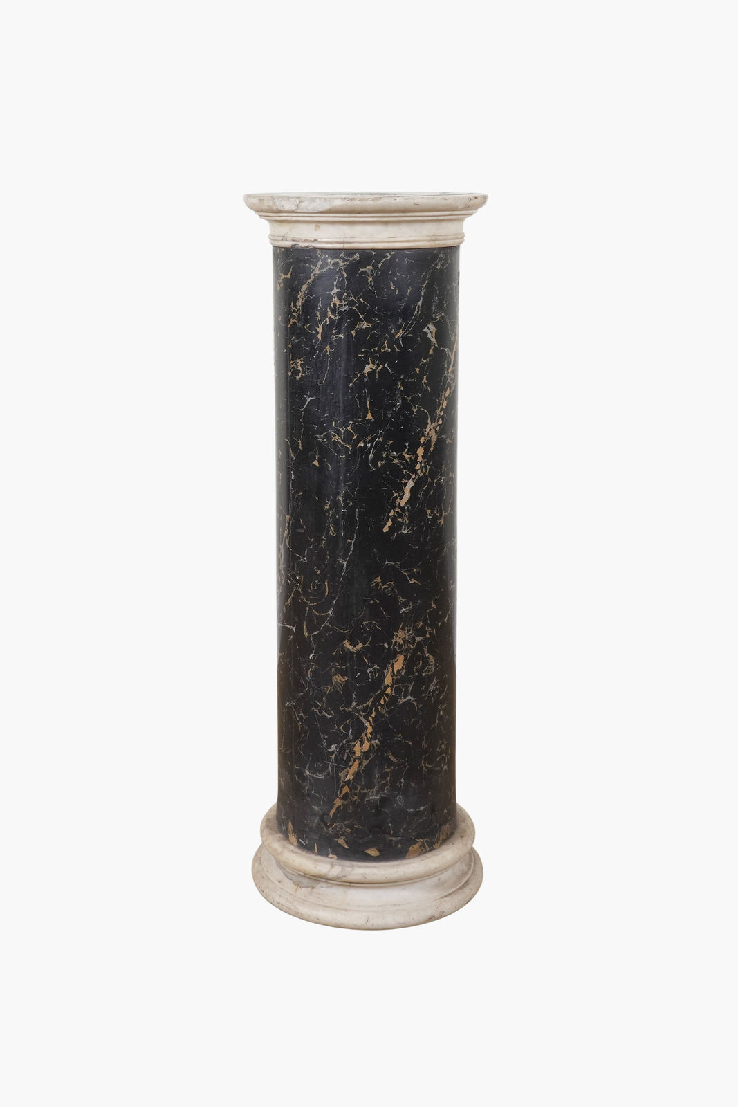 Late 19th Century Scagliola & marble Pedestal