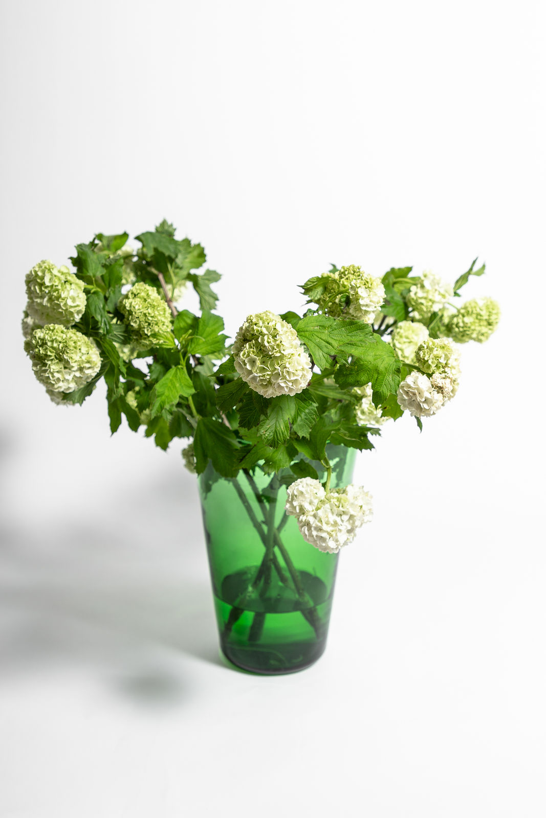 1950s Empoli Glass Vase