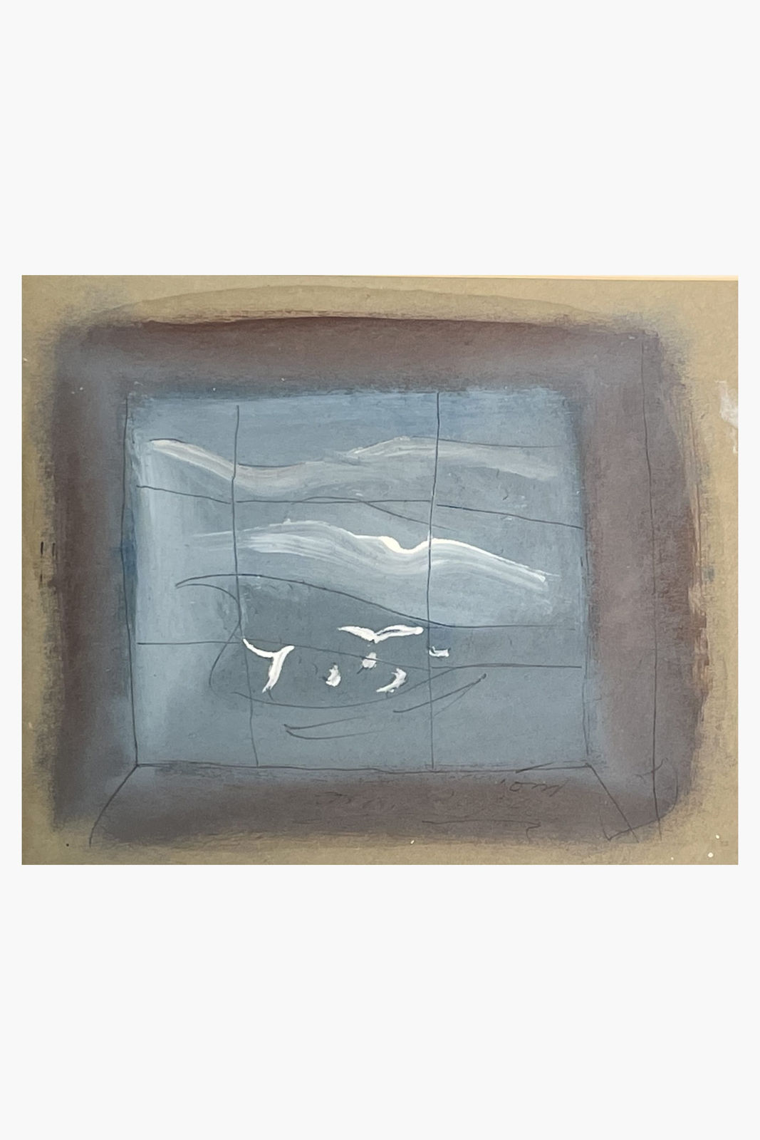 Tony O'Malley, Untitled, Mix Media, 1968