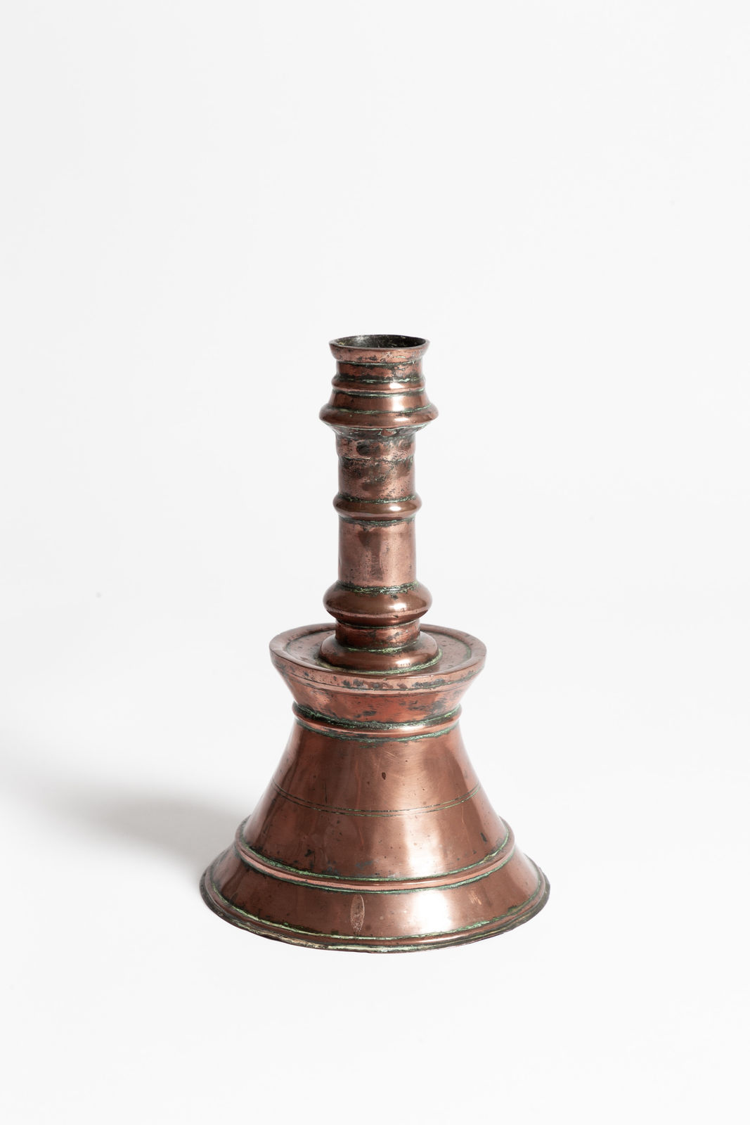 Pair of 19th Century Ottoman Copper Candlesticks