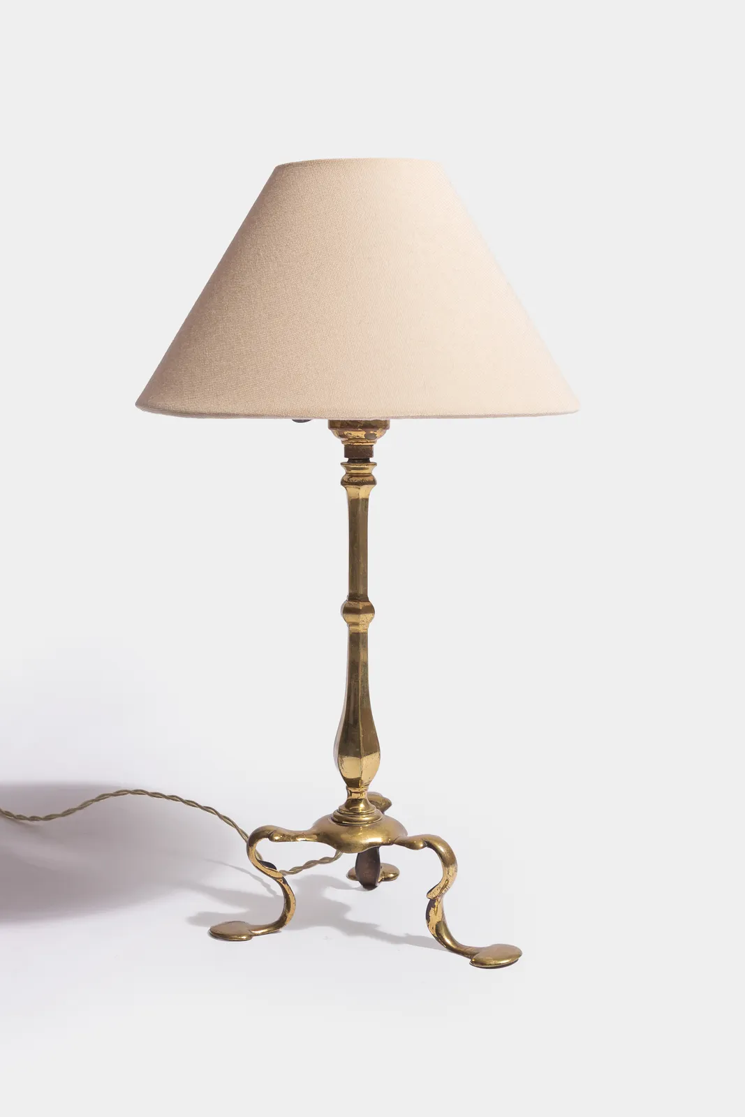 Brass Pullman Lamp attrib. Faraday & Sons., C. 1910