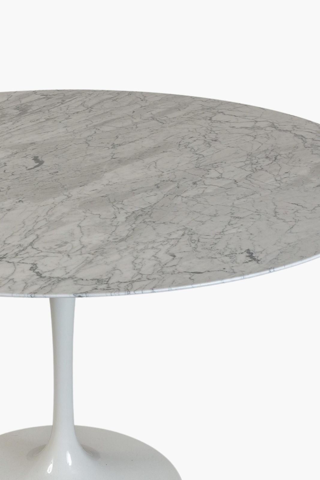 20th Century Carrara Marble Tulip Table by Eero Sarinen