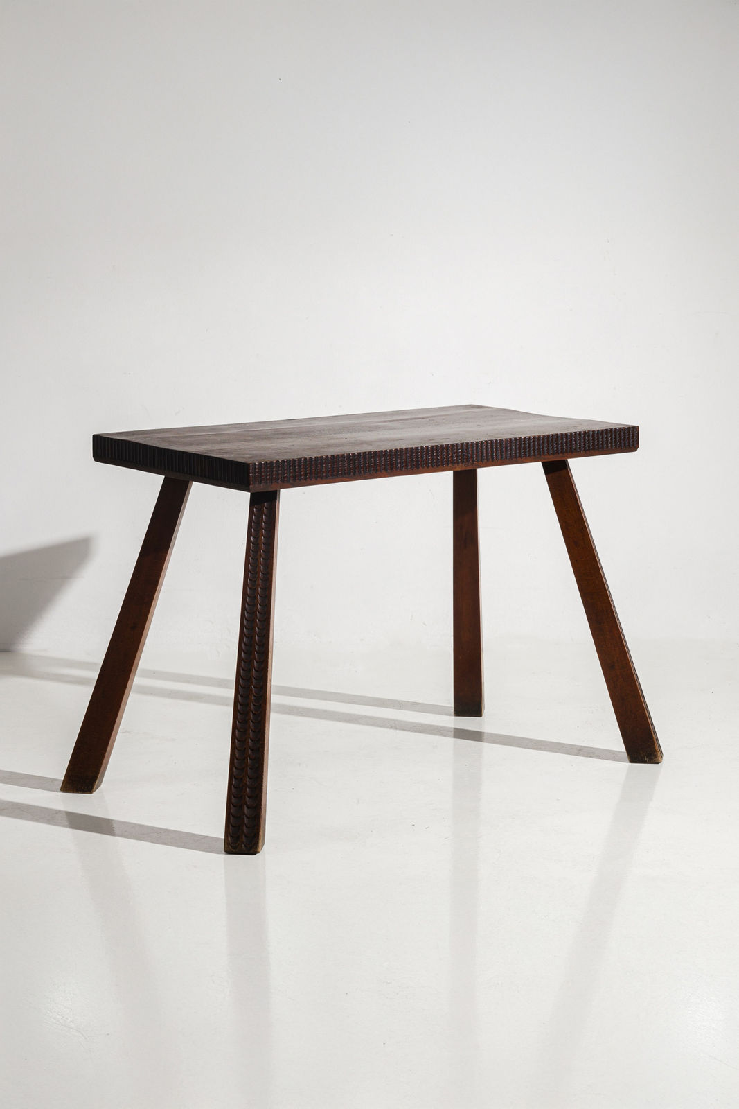 1950s Italian Brutalist Console or Desk