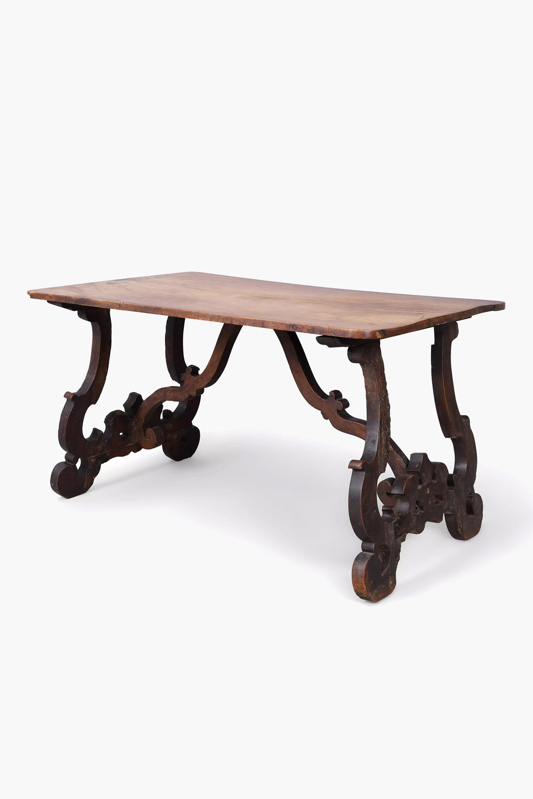 A Spanish Baroque Walnut Centre Table, 18th century