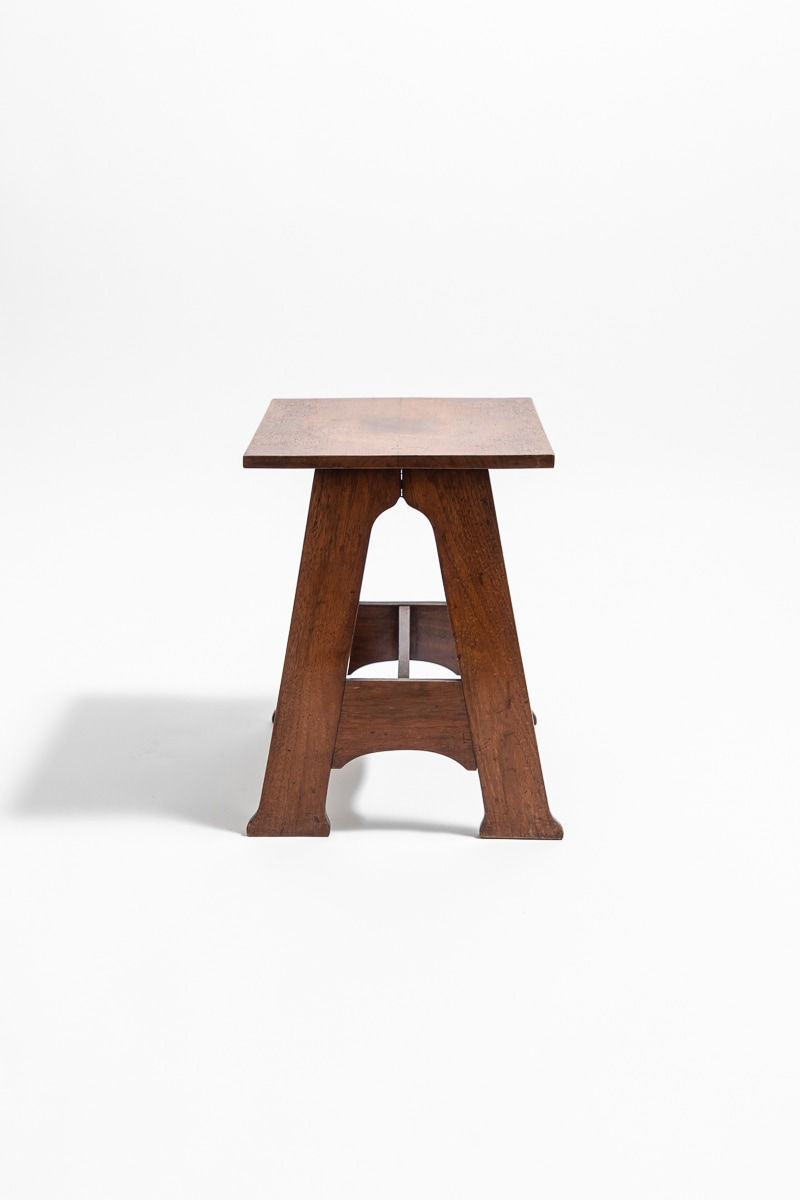 Arts & Crafts Walnut Side Table