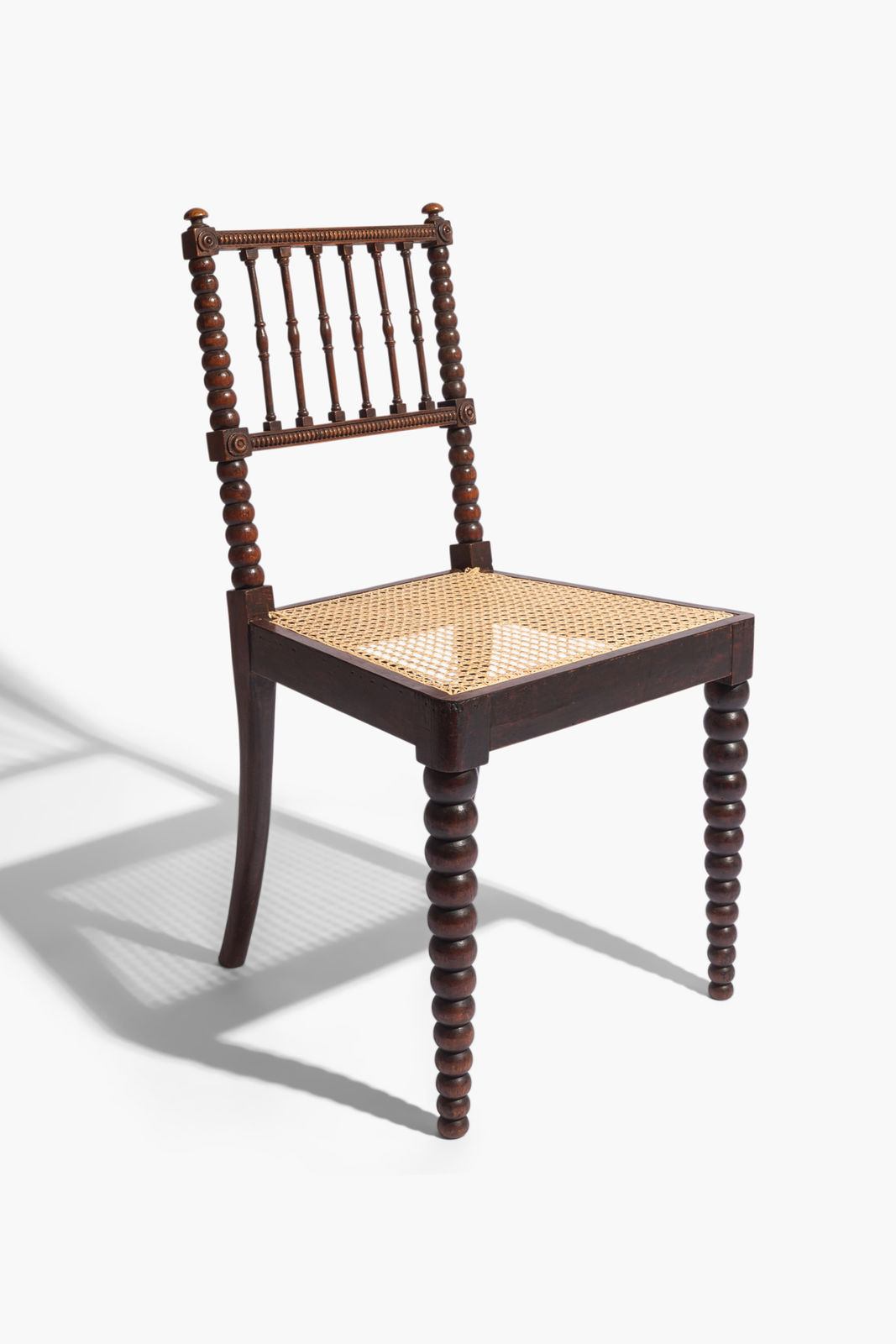 Bobbin Turned Side Chair by E.W. Godwin, Circa 1870