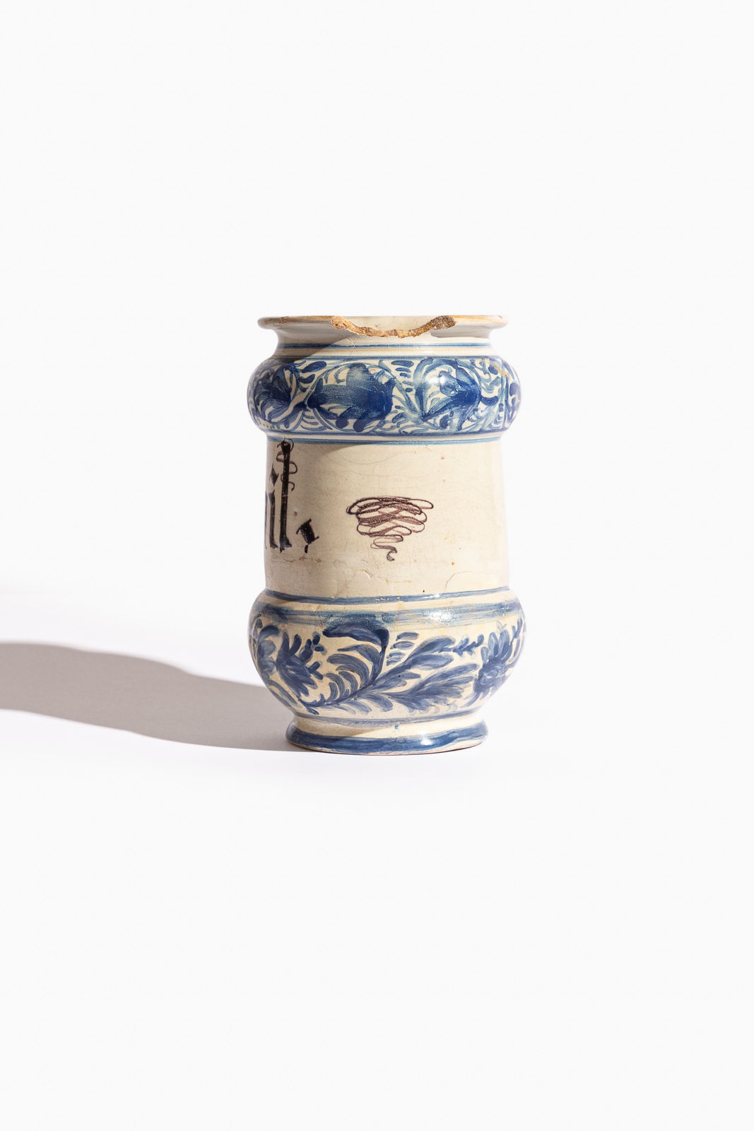 Collection of antique Italian Maiolica Albarelli