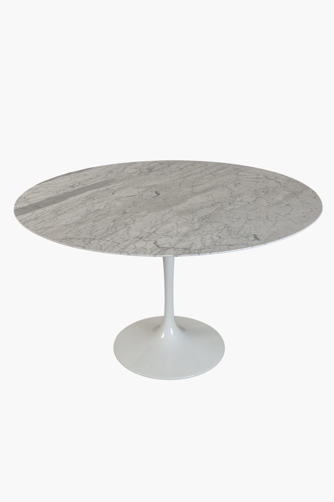 20th Century Carrara Marble Tulip Table by Eero Sarinen