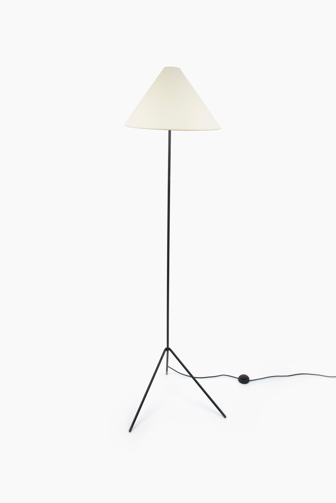 Mid Century Floor Lamp in the manner of Serge Mouille