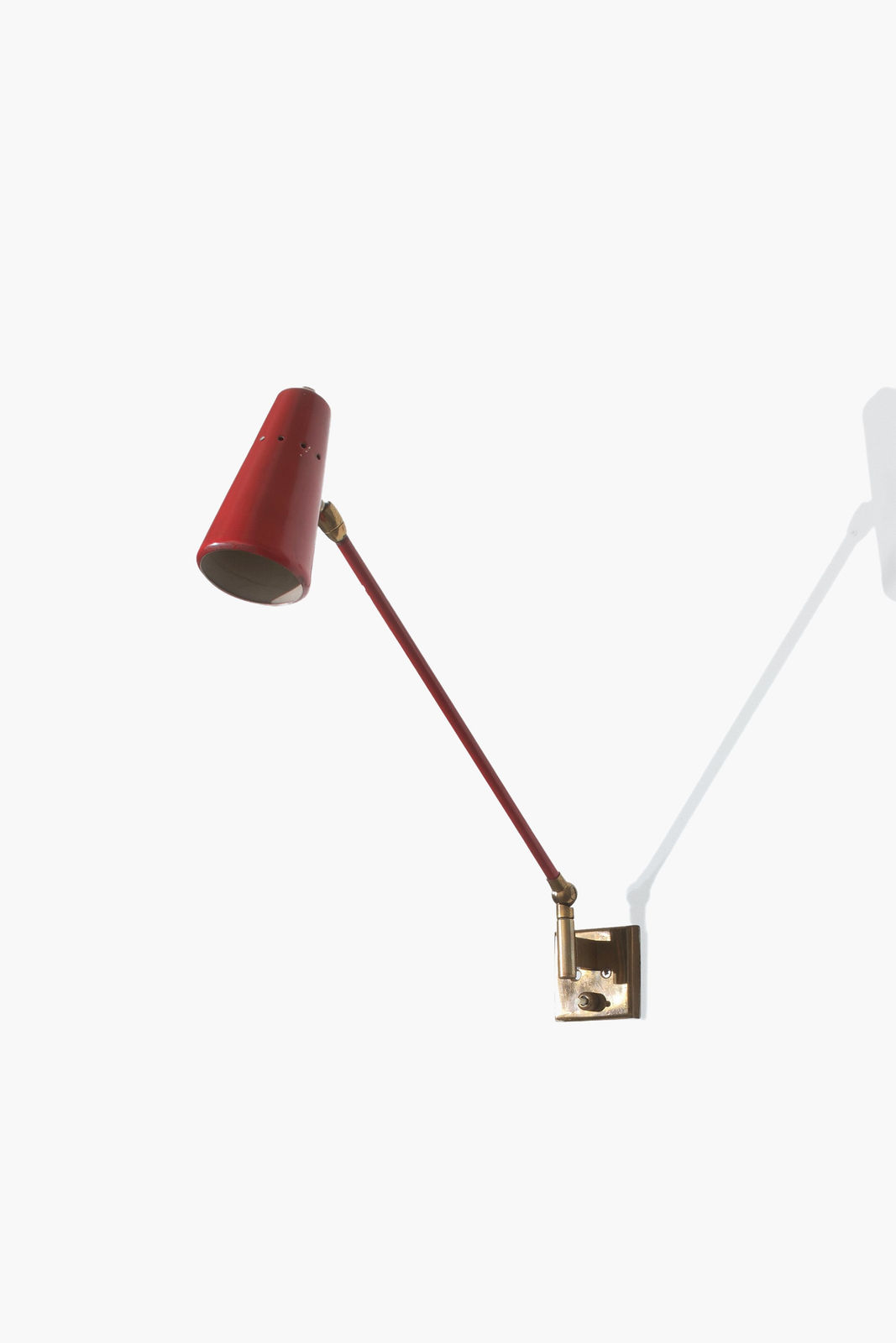 Stilnovo, Rare Adjustable Wall Light by Stilnovo, 1950s