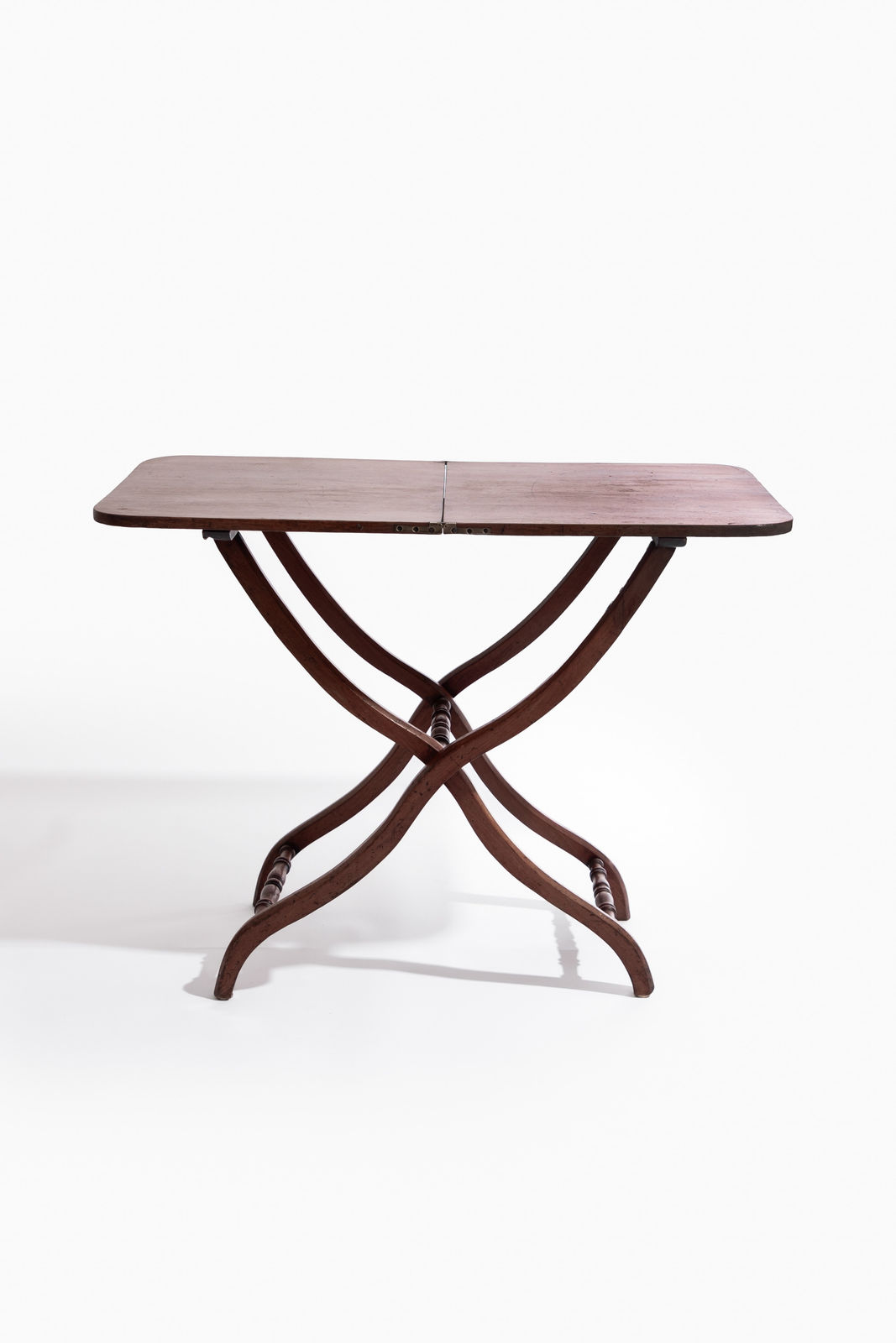 19th Century Mahogany Coaching or Campaign Table