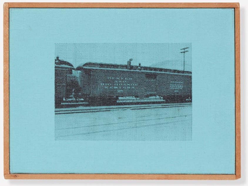 Richard Pettibone, Untitled (Denver and Rio Grande Western Railroad Train), 1966