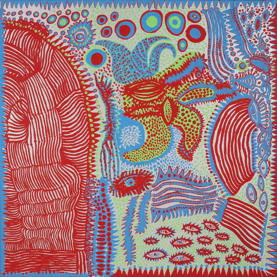 Yayoi Kusama, WAKING UP IN THE MORNING, 2012