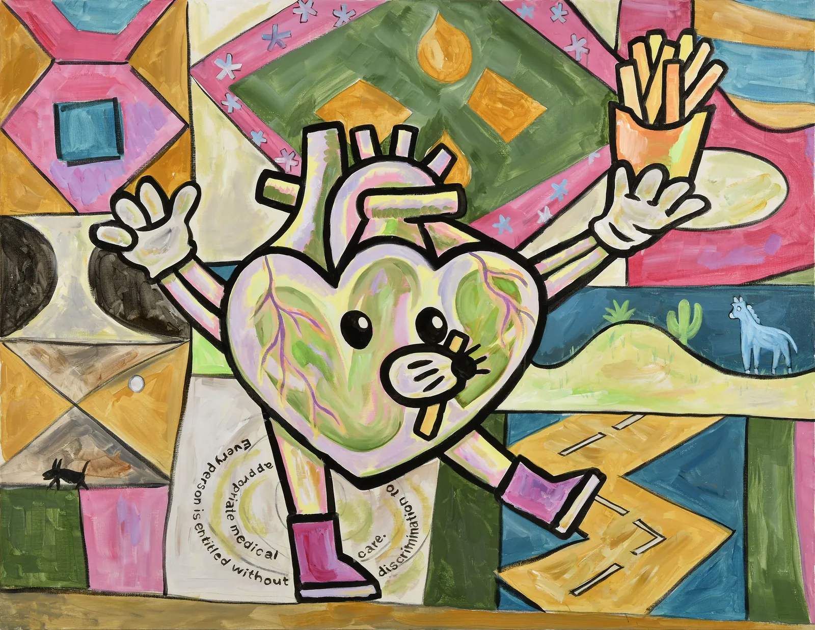 Nobuaki Takekawa, Your Right Like Freshly Fried French Fries, 2021