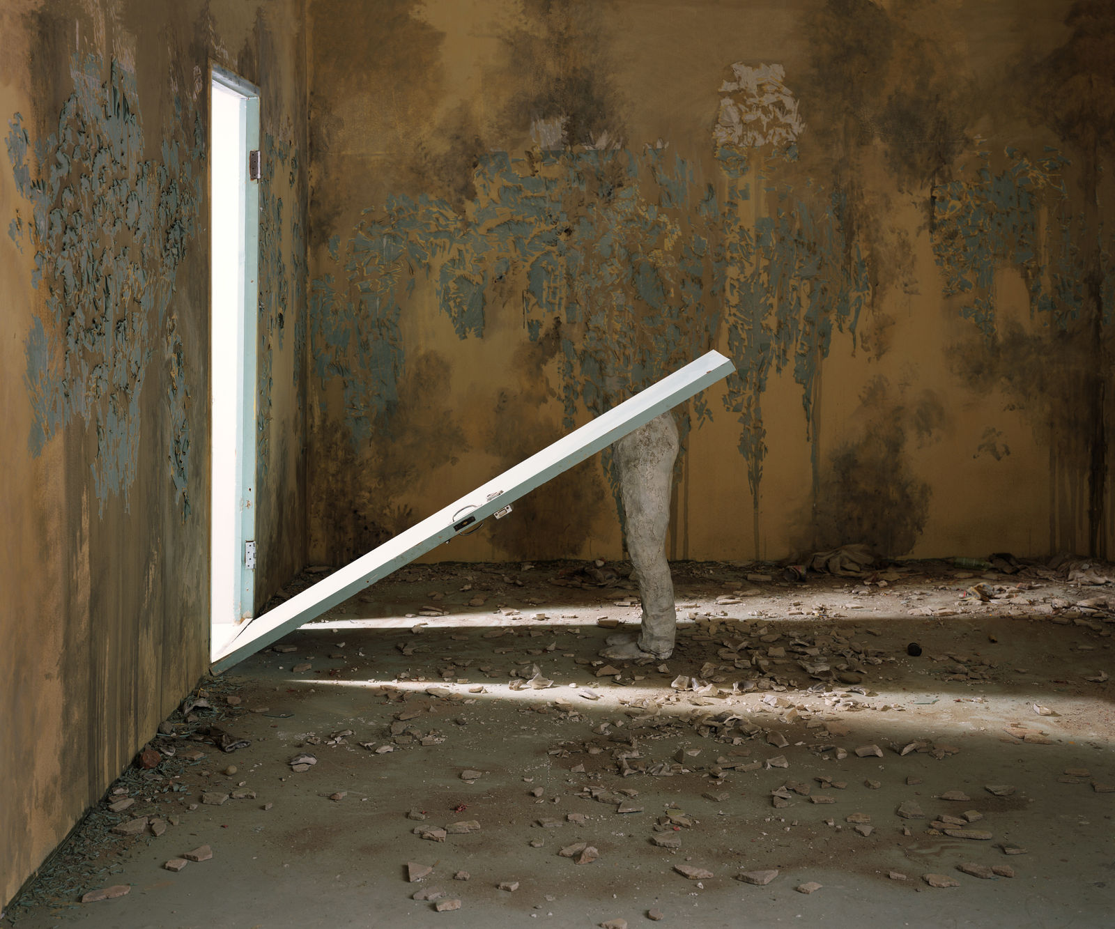 Chen Wei, Half of The Statue, 2012