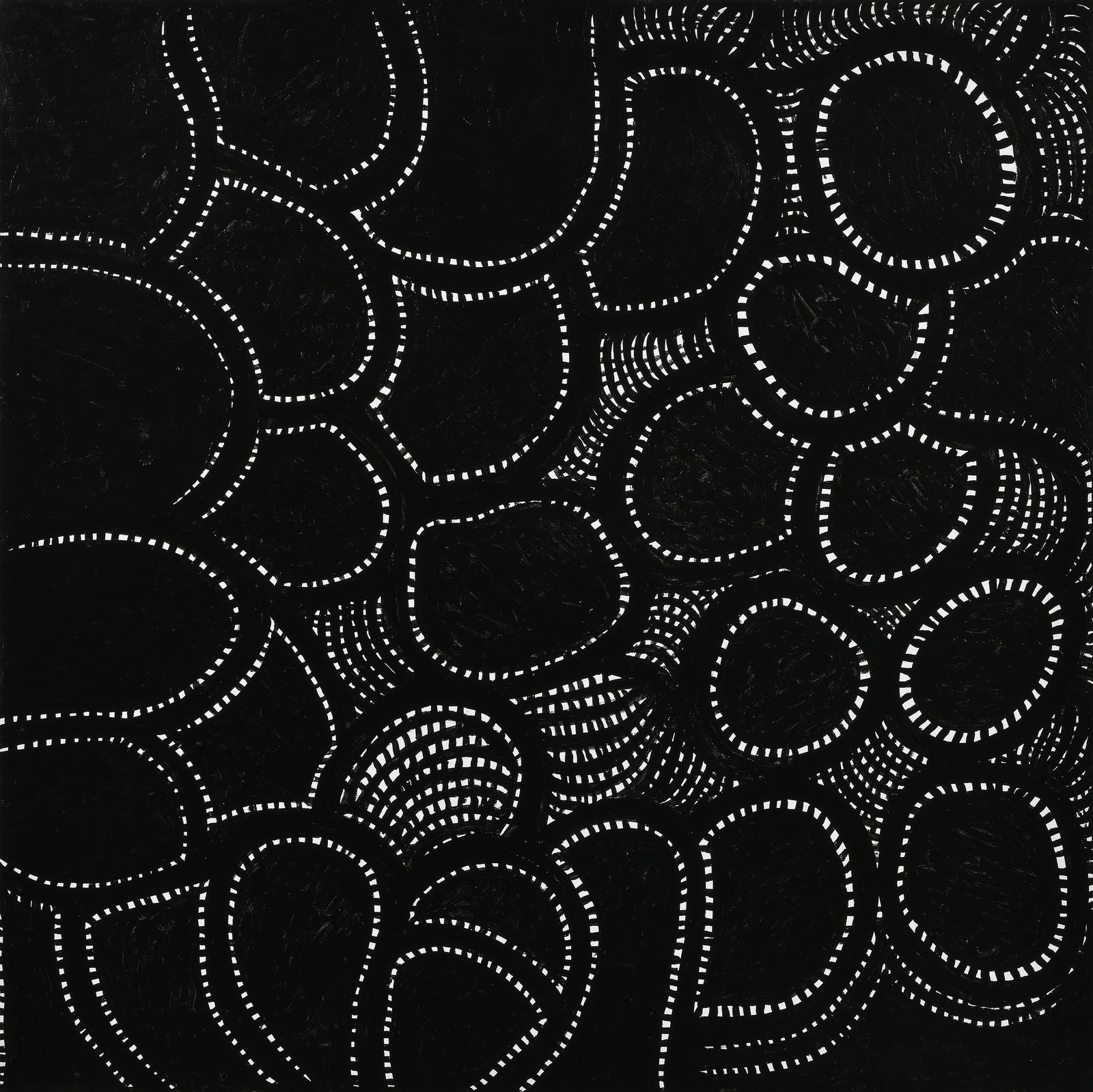 Yayoi Kusama, WALKING IN THE WORLD OF DEATH (AFTERLIFE), 2019