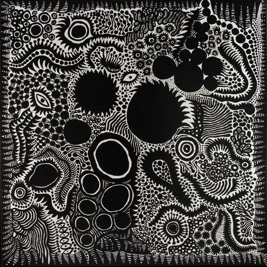 Yayoi Kusama, HEART OF THE UNIVERSE, 2012