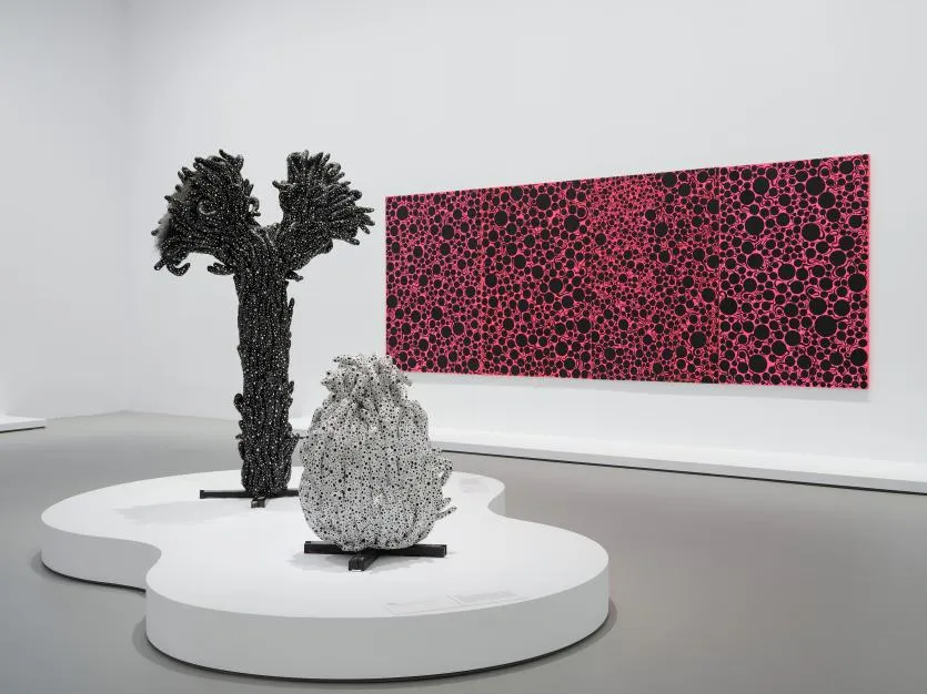Yayoi Kusama, Black Flower, 1986
