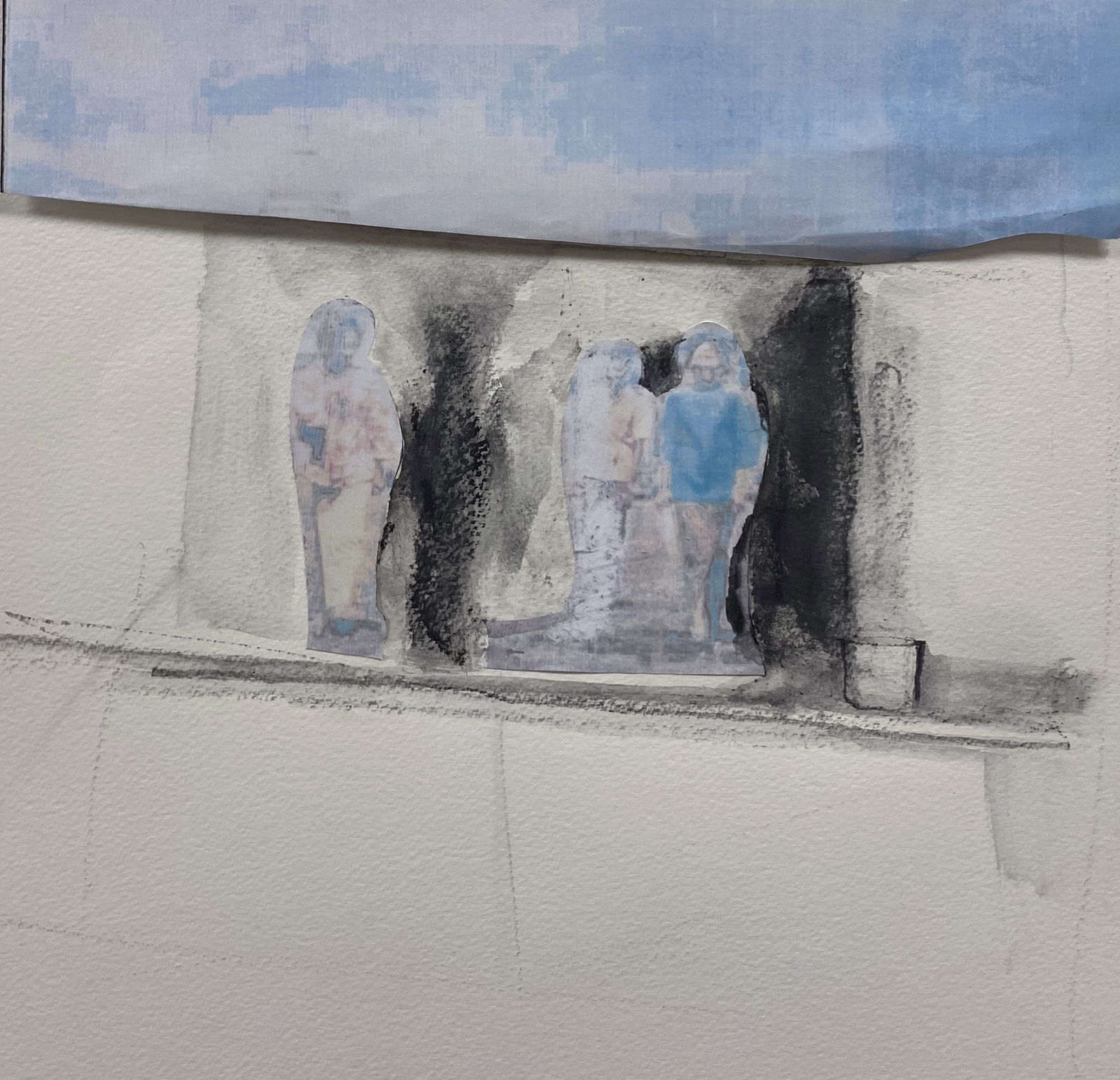 Hilmi Johandi, Landscapes & Paradise: Attractions and Sceneries (City hall and the Old Supreme Court Building c. 1970s), 2020